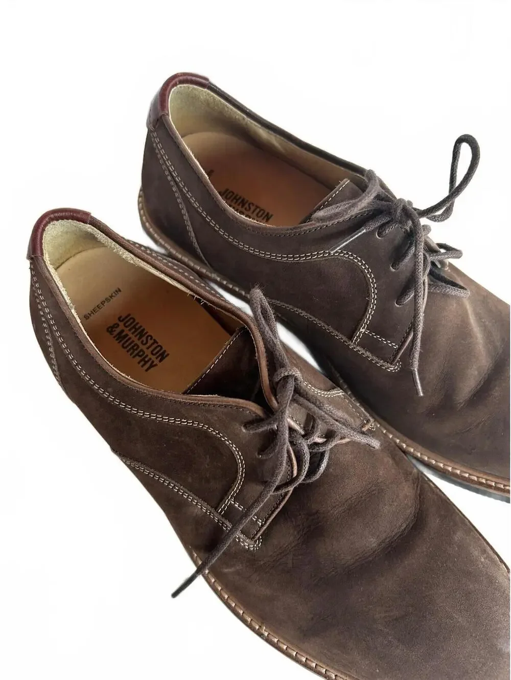 Johnston & Murphy Upton Plain Toe Oxfords Mens 8.5M NWOT